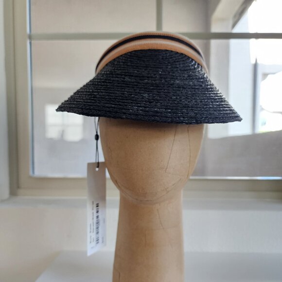 BNWT–Slightly Imperfect [ Helen Kaminski Bianca Raffia Visor🧢] (#249)